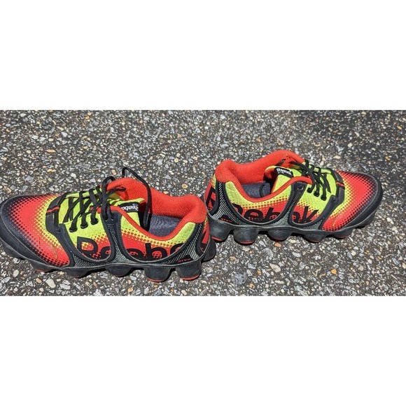 RARE Reebok ATV  19 Sonic Rush M40630 Mens Size 8.5 Running Shoe Red Black Neon main image 11